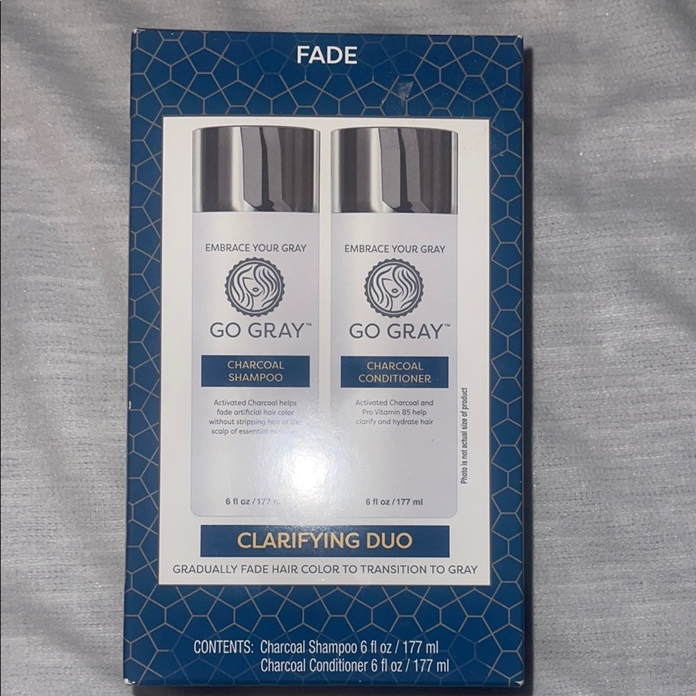 Go Gray Hair Care Set for embracing your gray hair